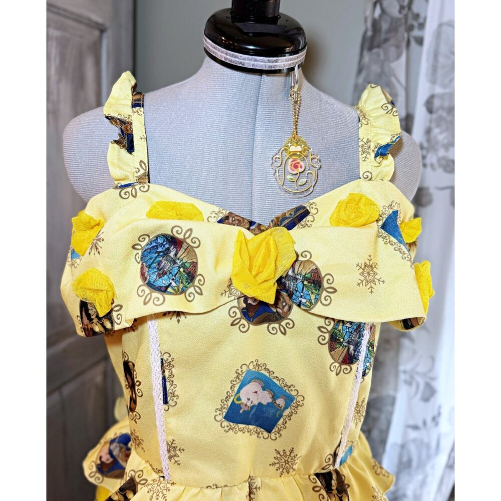 Liz Lisa Disney Princess Beauty and the Beast Belle Dress Jfashion Gyaru Japan - Picture 5 of 16